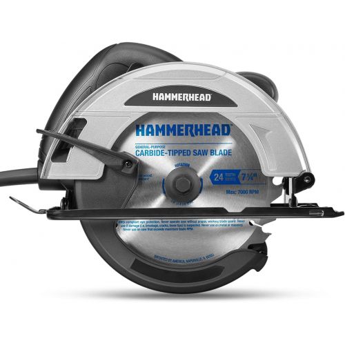 윌슨 [아마존베스트]Hammerhead 12-Amp 7-1/4 Inch Circular Saw with Saw Blade  HACS120
