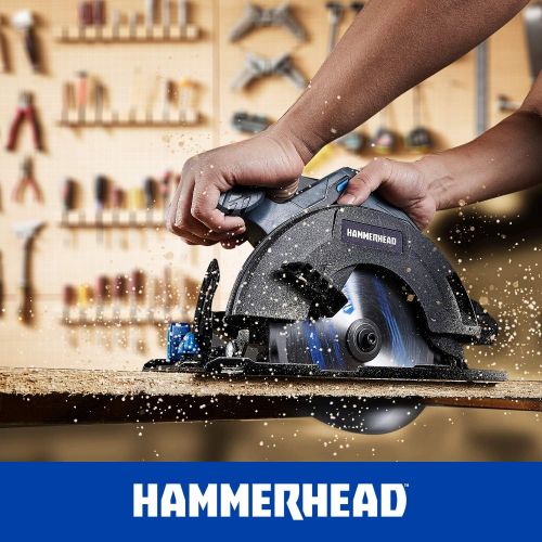 윌슨 Hammerhead 20V Cordless 4-Tool Combo Kit: Drill, Reciprocating Saw, Circular Saw and LED Light with Two 1.5Ah Batteries and Charger - HCC2040