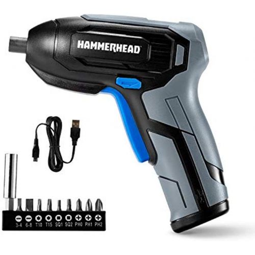 윌슨 Hammerhead Rechargeable 4V Cordless Screwdriver with 9pcs Bit ? HCSD040