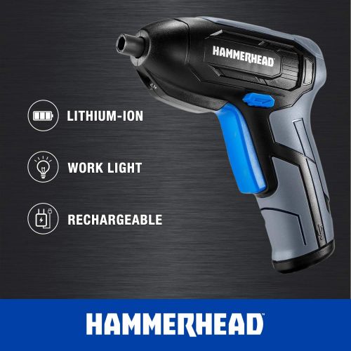 윌슨 Hammerhead Rechargeable 4V Cordless Screwdriver with 9pcs Bit ? HCSD040