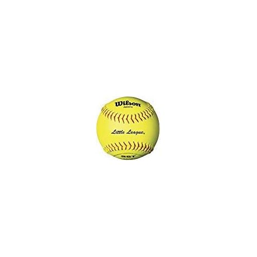 윌슨 Wilson A9274 Little League Softball (12-Pack), 11-Inch, Optic Yellow