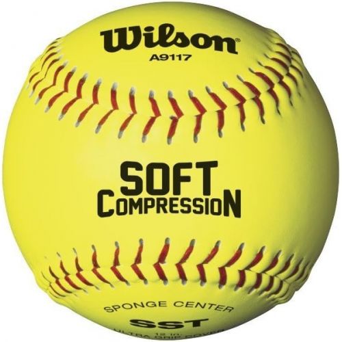 윌슨 Wilson A9117 Soft Compression Softball (12-Pack)