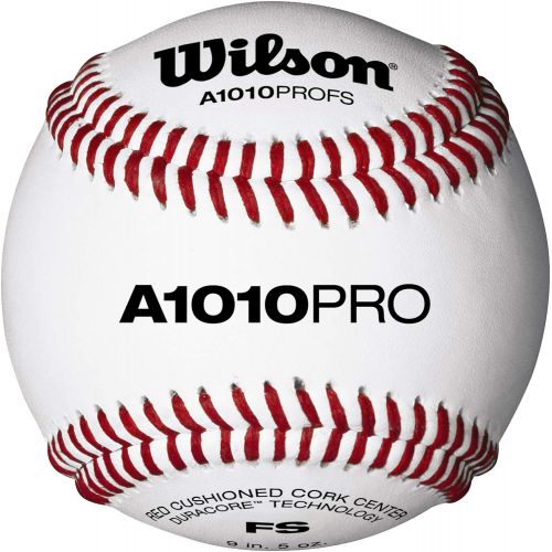 윌슨 Wilson SST HS1 Baseball (12-Pack), White