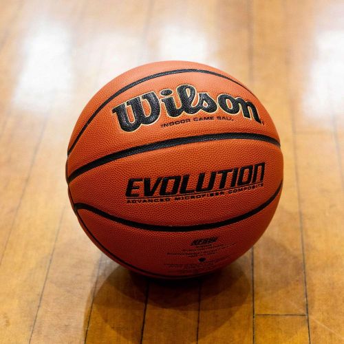 윌슨 Wilson Mens NCAA Evolution Basketball with Retail Packaging