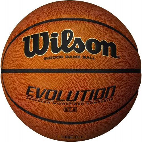 윌슨 Wilson Mens NCAA Evolution Basketball with Retail Packaging