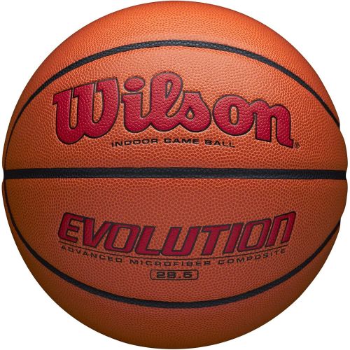 윌슨 Wilson Mens NCAA Evolution Basketball with Retail Packaging