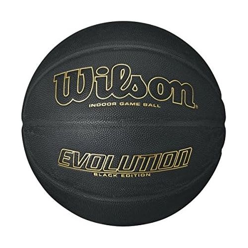 윌슨 Wilson Evolution Black Edition Basketball, Official Size (29.5)