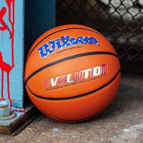 윌슨 Wilson Evolution Black Edition Basketball, Official Size (29.5)