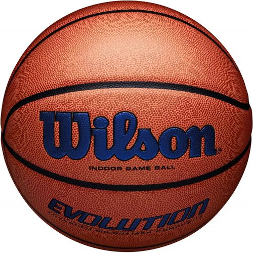 윌슨 Wilson Evolution Black Edition Basketball, Official Size (29.5)