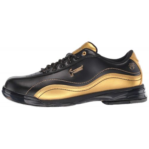 윌슨 Hammer Mens Black Widow Gold Performance Bowling Shoes- Right Hand Wide