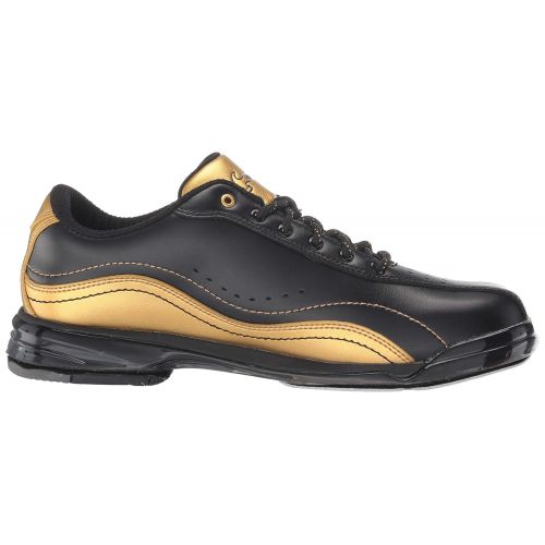 윌슨 Hammer Mens Black Widow Gold Performance Bowling Shoes- Right Hand Wide