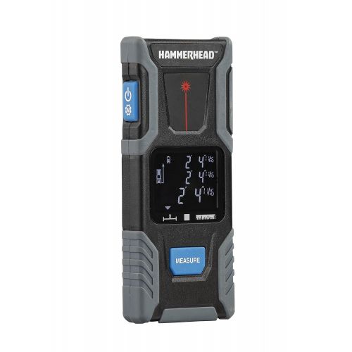 윌슨 100FT. Laser Measuring Tool to HAMMERHEAD HLMT100 100ft Laser Distance Measure with Large LCD screen