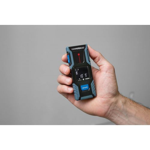 윌슨 100FT. Laser Measuring Tool to HAMMERHEAD HLMT100 100ft Laser Distance Measure with Large LCD screen