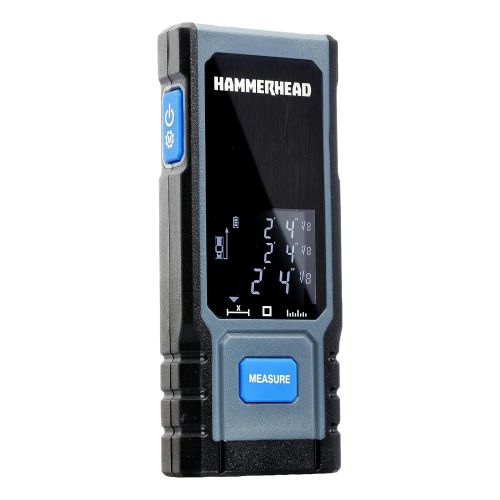 윌슨 HAMMERHEAD HLMT130 130ft Rechargeable Compact Laser Distance Measure with Large LCD screen