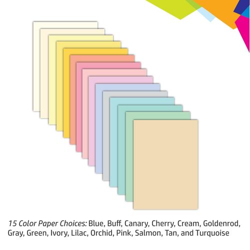 윌슨 Hammermill Blue Colored 24lb Copy Paper, 8.5x11, 10 Ream Case, 5,000 Total Sheets, Made in USA, Sustainably Sourced From American Family Tree Farms, Acid Free, Pastel Printer Paper