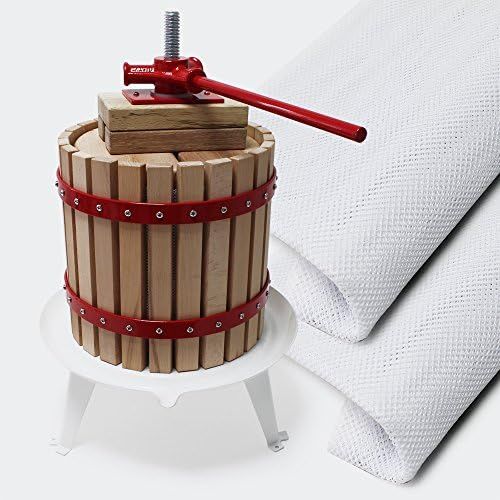  Wiltec Fruit Press with 3matching Compressed Towels 18L