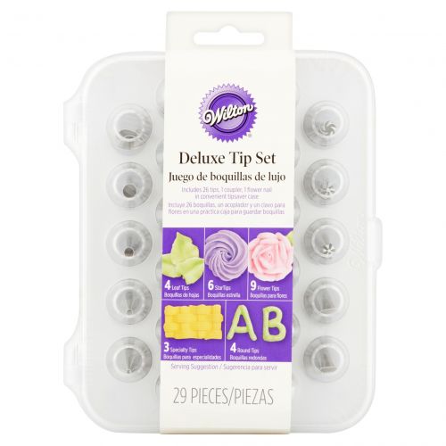  Wilton Deluxe Decorating Tip Set, 29-Piece