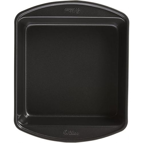  Wilton Perfect Results Premium Non-Stick Square Cake Pan, 8 Inch