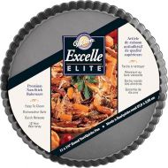 Wilton Excelle Elite Non-Stick Tart Pan and Quiche Pan with Removable Bottom, 11-Inch, Multicolor