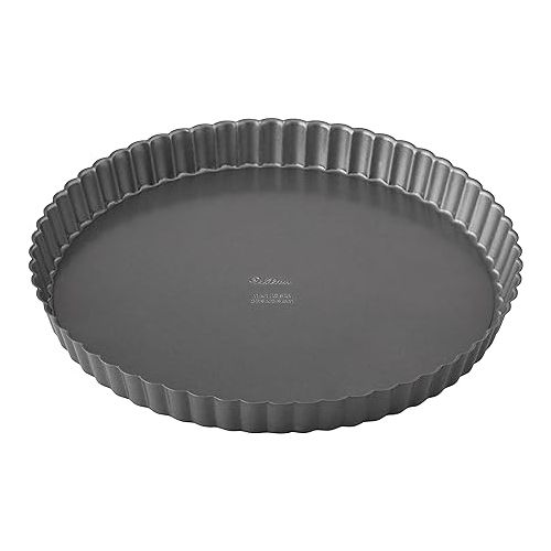  Wilton Excelle Elite Non-Stick Tart Pan and Quiche Pan with Removable Bottom, 11-Inch