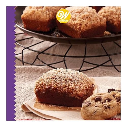  Wilton Perfect Results Non-Stick Oblong Cake Pan Set - Bake, Transport and Serve a Delicious Cakes, Brownies, Casseroles, 3-Piece, 13 x 9-Inch