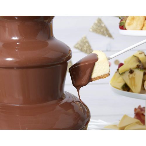  [아마존 핫딜]  [아마존핫딜]Wilton Chocolate Pro Chocolate Fountain - Chocolate Fondue Fountain, 4 lb. Capacity