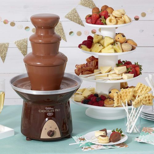  [아마존 핫딜]  [아마존핫딜]Wilton Chocolate Pro Chocolate Fountain - Chocolate Fondue Fountain, 4 lb. Capacity