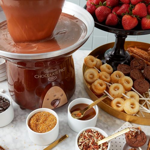  [아마존 핫딜]  [아마존핫딜]Wilton Chocolate Pro Chocolate Fountain - Chocolate Fondue Fountain, 4 lb. Capacity