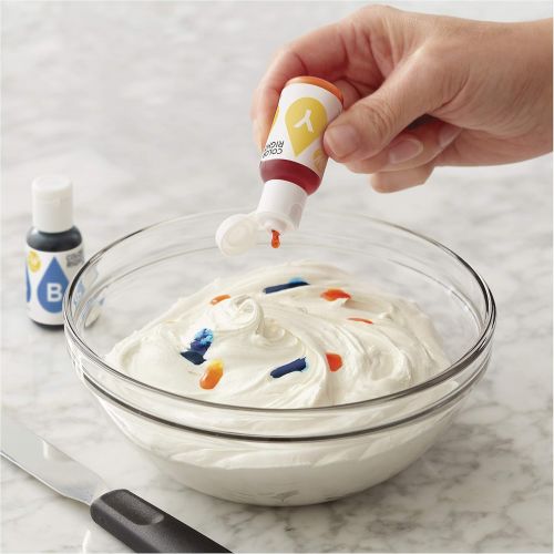  [아마존핫딜][아마존 핫딜] Wilton Color Right Performance Food Coloring Set, Achieve Consistent Colors for Icing, Fondant and Cake Batter, 8-Base Colors