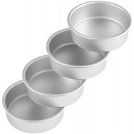 [아마존핫딜][아마존 핫딜] Wilton Aluminum Round Cake Pan Set, 6 x 2 in., (4-Pack)