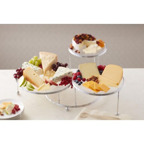  Wilton Cakes N More 3-Tier Cake Stand, Silver