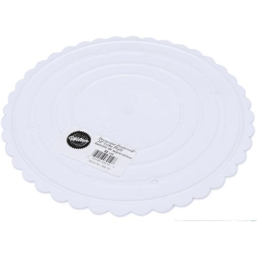  Wilton Decorator Preferred Round Separator Plate for Cakes, 10-Inch