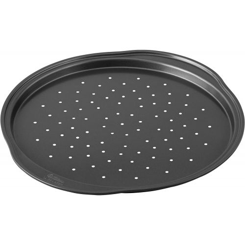  Wilton Perfect Results Non-Stick Crisper, 14-Inch Pizza Pan, 0, Silver: Pizza Pans: Kitchen & Dining