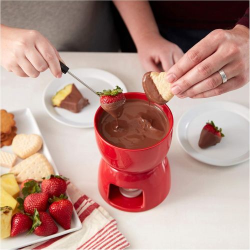  Wilton Ceramic Fondue Set