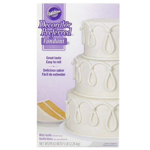  Wilton Decorator Preferred White Fondant, 5 lb