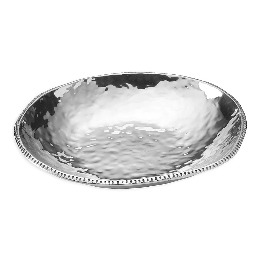  Wilton Armetale River Rock Round Serving Bowl