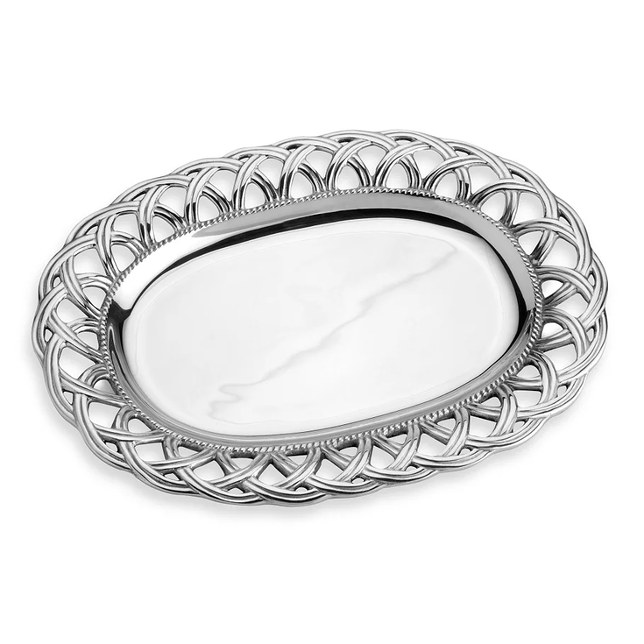 Wilton Armetale Harvest Oval Tray