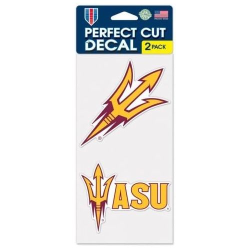  [아마존베스트]WinCraft NCAA Perfect Cut Decal (Set of 2)