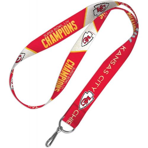  WinCraft Kansas City Chiefs Super Bowl LIV Champions 24 Lanyard