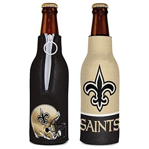  WinCraft New Orleans Saints 2-Sided Bottle Cooler