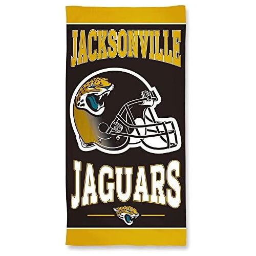  WinCraft NFL Jacksonville Jaguars Towel30x60 Beach Towel, Team Colors, One Size