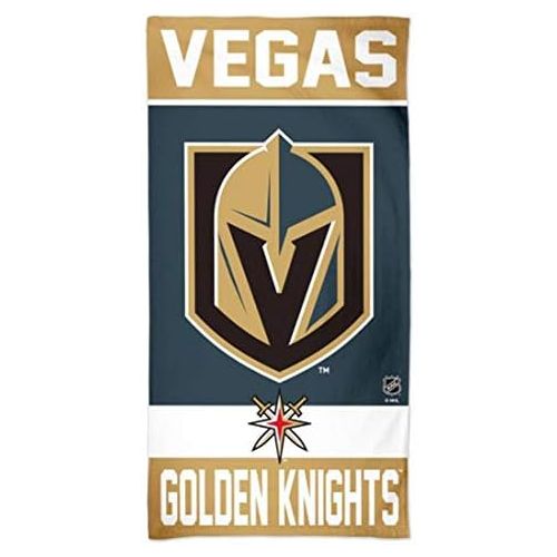  WinCraft NHL Las Vegas Golden Knights Beach Towel 30 x 60 inches, Cotton