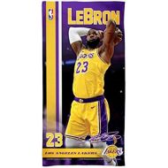 WinCraft Lebron James #23 Los Angeles Lakers Beach Towel with Premium Spectra Graphics, 30 x 60 inches