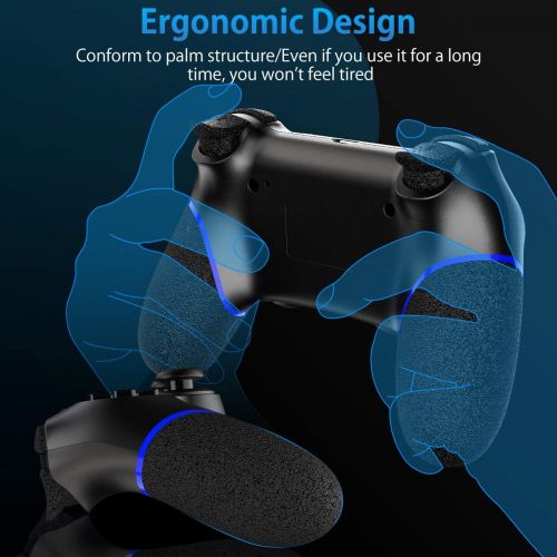  [아마존베스트]WinDrogon Game Controller for PS4, Wireless Controller for Playstation 4/Pro/Slim/PC, Touch Panel Gamepad with Dual Vibration and Audio Function, LED Indicator, USB Cable and Anti-Slip