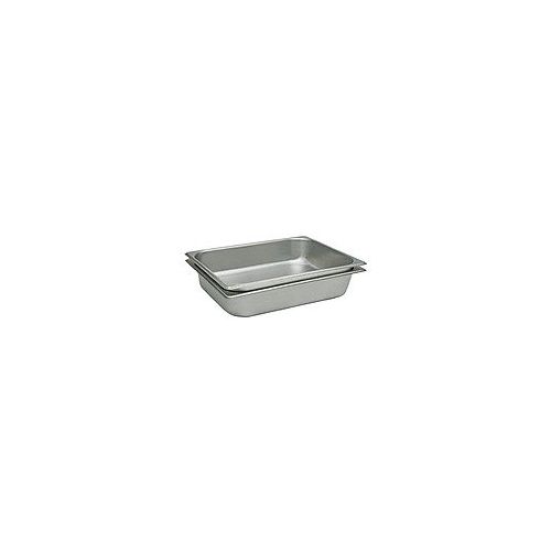  Winco Stainless Steel Full-Size Anti-Jamming Steam Table Pan - 4 (22 gauge)