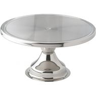 Winco Stainless Steel Round Cake Stand, 13-Inch