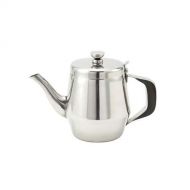 Winco Stainless Steel Gooseneck Teapot, 32 Ounce -- Set of 6
