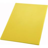 Winco Cutting Board, 12 by 18 by 1/2-Inch, Yellow