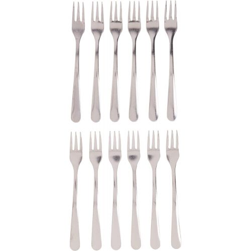  Winco 12-Piece Windsor Oyster Fork Set, 18-0 Stainless Steel, Silver