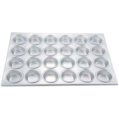  Winco AMF-24 24-Cup Non-stick Muffin and Cupcake Pan, Aluminum: Kitchen & Dining
